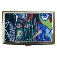 Graffiti Art Urban Design Paint Cigarette Money Cases by Nexatart