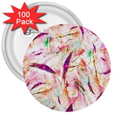 Grass Blades 3  Buttons (100 Pack) 