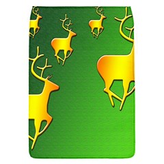 Gold Reindeer Flap Covers (s)  by Nexatart