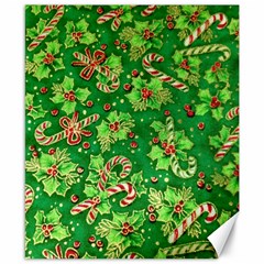 Green Holly Canvas 8  X 10  by Nexatart