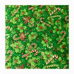 Green Holly Medium Glasses Cloth