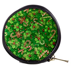 Green Holly Mini Makeup Bags by Nexatart