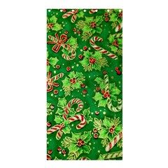 Green Holly Shower Curtain 36  X 72  (stall)  by Nexatart