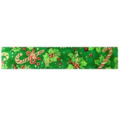 Green Holly Flano Scarf (large)