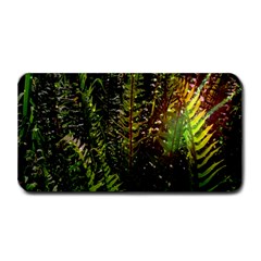 Green Leaves Psychedelic Paint Medium Bar Mats by Nexatart