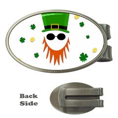 St  Patrick s Day Money Clips (oval)  by Valentinaart