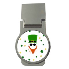 St  Patrick s Day Money Clips (round)  by Valentinaart