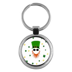 St  Patrick s Day Key Chains (round) 