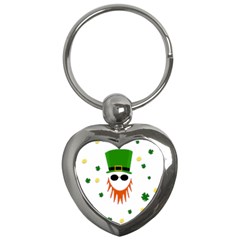 St  Patrick s Day Key Chains (heart)  by Valentinaart