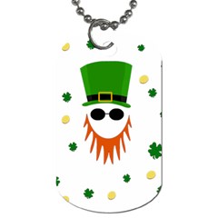 St  Patrick s Day Dog Tag (two Sides) by Valentinaart