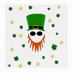 St  Patrick s Day Medium Glasses Cloth (2-side) by Valentinaart