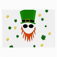 St  Patrick s Day Large Glasses Cloth by Valentinaart