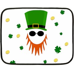 St  Patrick s Day Fleece Blanket (mini) by Valentinaart