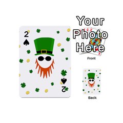 St  Patrick s Day Playing Cards 54 (mini)  by Valentinaart