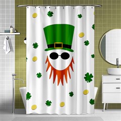 St  Patrick s Day Shower Curtain 48  X 72  (small)  by Valentinaart