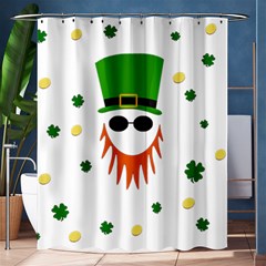 St  Patrick s Day Shower Curtain 60  X 72  (medium)  by Valentinaart