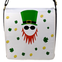 St  Patrick s Day Flap Messenger Bag (s) by Valentinaart