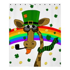 Irish Giraffe Shower Curtain 60  X 72  (medium)  by Valentinaart