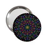 Fractal Texture 2.25  Handbag Mirrors Front