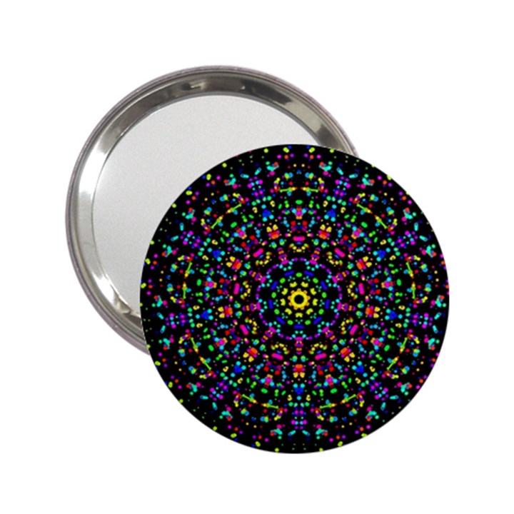 Fractal Texture 2.25  Handbag Mirrors