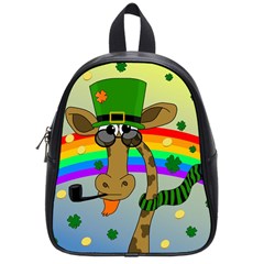 Irish Giraffe School Bags (small)  by Valentinaart