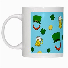 St. Patrick s day pattern White Mugs