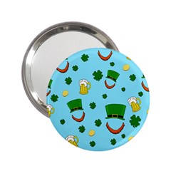 St  Patrick s Day Pattern 2 25  Handbag Mirrors by Valentinaart