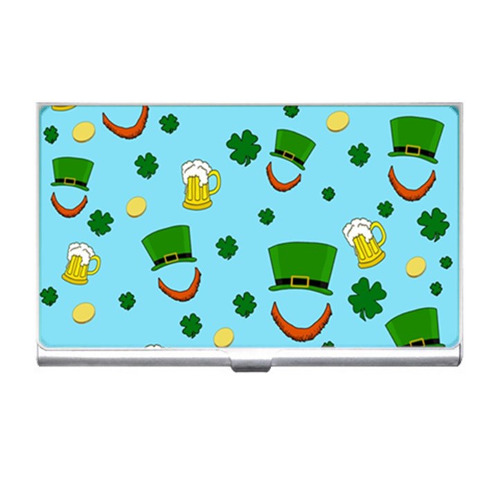 St. Patrick s day pattern Business Card Holders