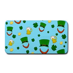 St  Patrick s Day Pattern Medium Bar Mats by Valentinaart