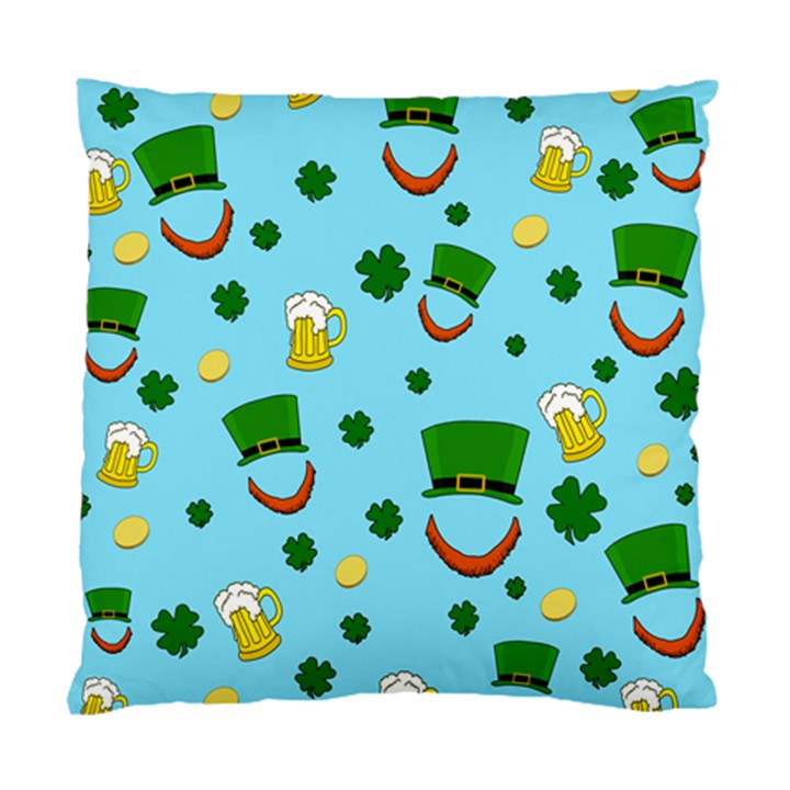 St. Patrick s day pattern Standard Cushion Case (Two Sides)