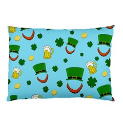 St  Patrick s Day Pattern Pillow Case by Valentinaart