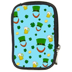 St  Patrick s Day Pattern Compact Camera Cases by Valentinaart