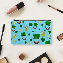 St. Patrick s day pattern Cosmetic Bag (Small) 