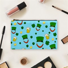 St  Patrick s Day Pattern Cosmetic Bag (medium)  by Valentinaart