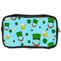 St  Patrick s Day Pattern Toiletries Bags 2-side by Valentinaart