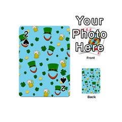 St. Patrick s day pattern Playing Cards 54 (Mini) 