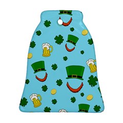 St. Patrick s day pattern Ornament (Bell)