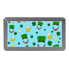 St. Patrick s day pattern Memory Card Reader (Mini)