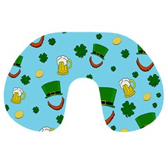 St. Patrick s day pattern Travel Neck Pillows