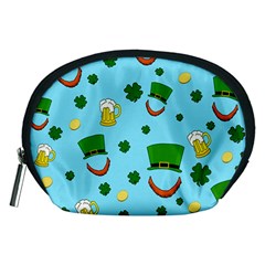 St. Patrick s day pattern Accessory Pouches (Medium) 