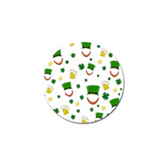 St  Patrick s Day Pattern Golf Ball Marker (4 Pack) by Valentinaart