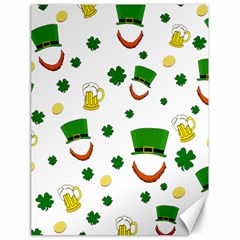 St  Patrick s Day Pattern Canvas 18  X 24   by Valentinaart