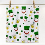 St. Patrick s day pattern Face Towel Front