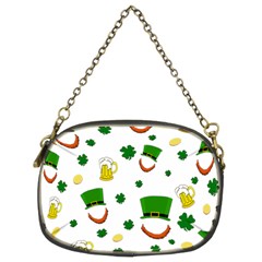 St  Patrick s Day Pattern Chain Purses (two Sides)  by Valentinaart