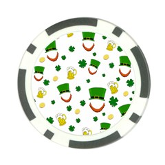 St  Patrick s Day Pattern Poker Chip Card Guard (10 Pack)