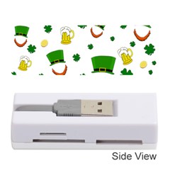 St  Patrick s Day Pattern Memory Card Reader (stick)  by Valentinaart