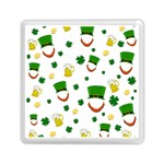 St. Patrick s day pattern Memory Card Reader (Square)  Front