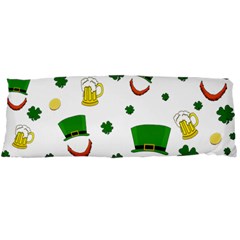 St  Patrick s Day Pattern Body Pillow Case Dakimakura (two Sides) by Valentinaart