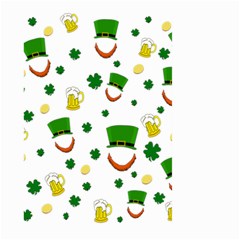 St  Patrick s Day Pattern Large Garden Flag (two Sides) by Valentinaart