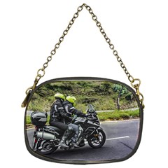 Motorcycles Riders At Avenue Chain Purses (one Side)  by dflcprints